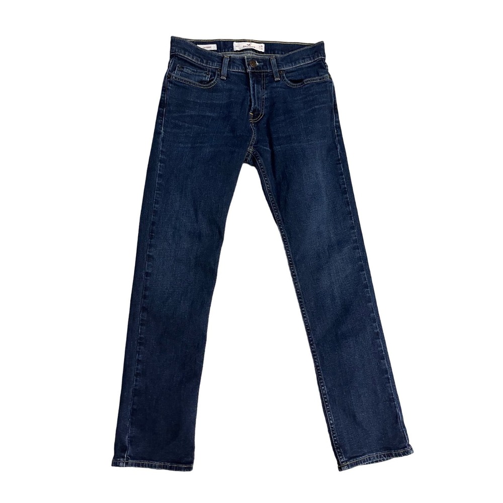 Women’s Hollister‎ Dark Wash Slim Straight Jeans Size 29